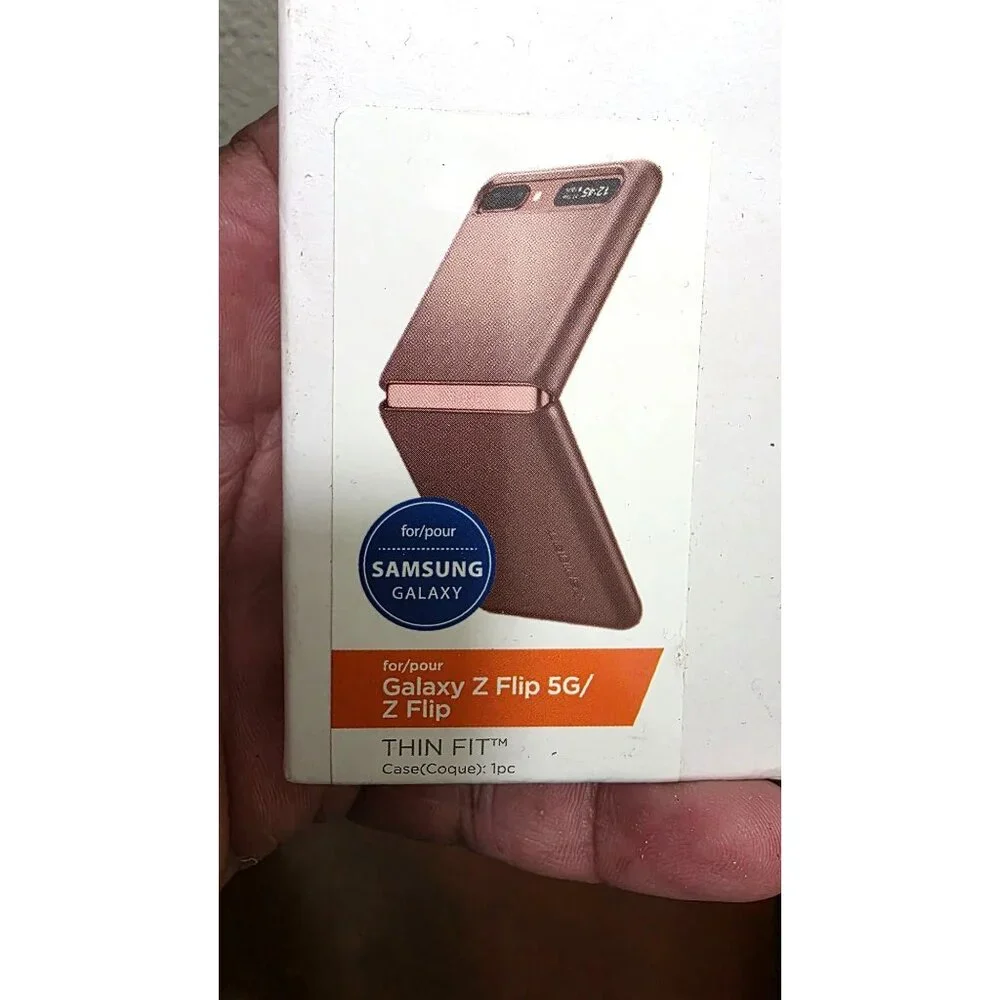Spigen Thin Fit Case For Galaxy Z Flip 5G/Z Flip - Slim &‎ Durable Design